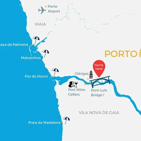 Apartman Palazzo Alvares Cabral Porto